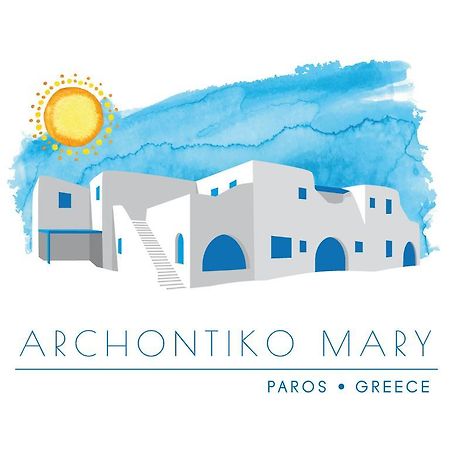 Apartmán Archontiko Mary 1 Alikí Exteriér fotografie